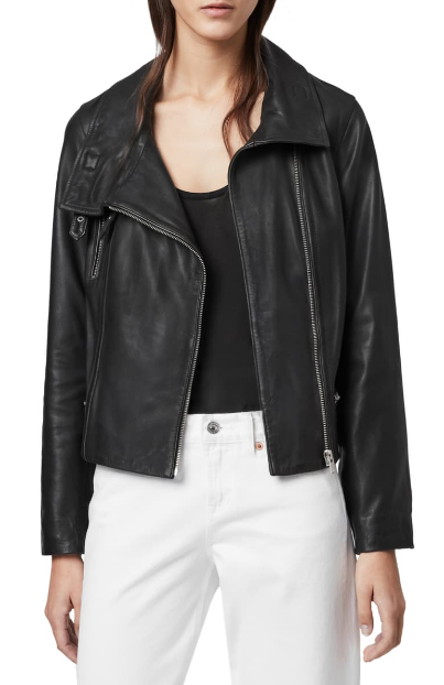 Bales Leather Biker Jacket