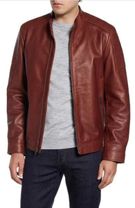 Leather Moto Jacket