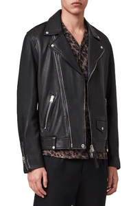 Milo Leather Biker Jacket