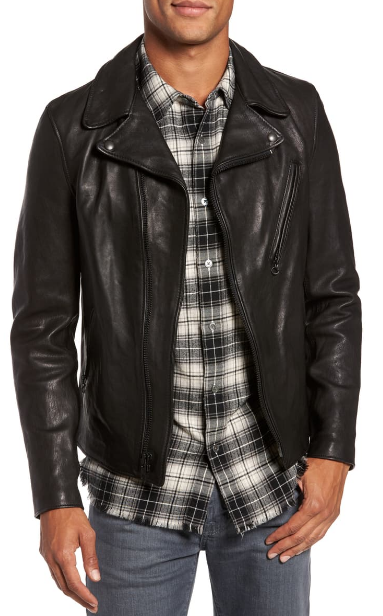 Leather Moto Jacket