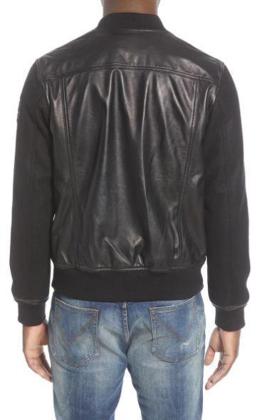 Billy Leather Varsity Jacket