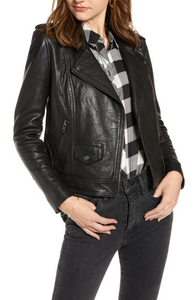 Leather Biker Jacket