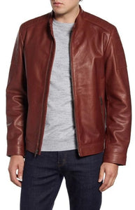 Leather Moto Jacket