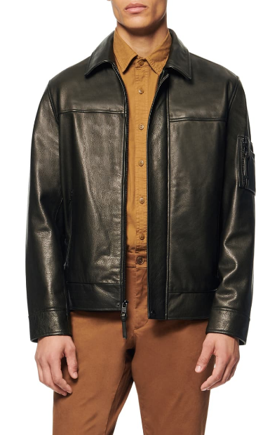 Balthazar Lightweight Calfskin Jacket