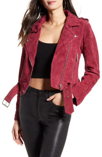 Morning Suede Moto Jacket