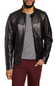 Nestem Leather Moto Jacket