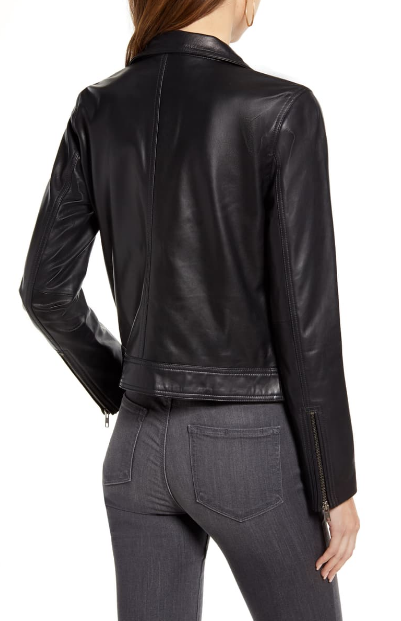 Chelsea 28 Leather Moto Jacket