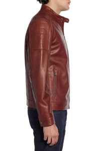 Leather Moto Jacket