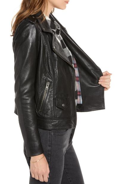 Leather Biker Jacket