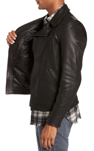 Leather Moto Jacket