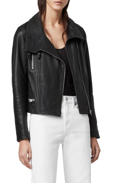 Bales Leather Biker Jacket