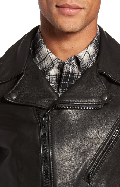 Leather Moto Jacket