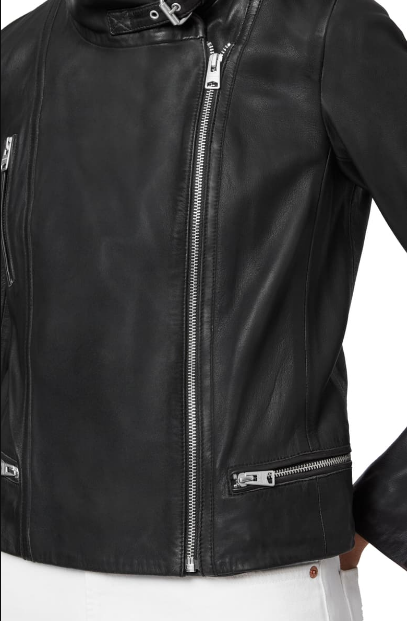 Bales Leather Biker Jacket