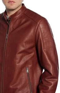 Leather Moto Jacket