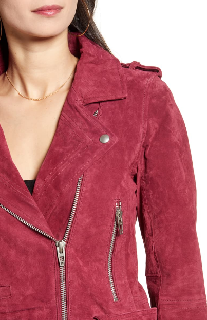 Morning Suede Moto Jacket