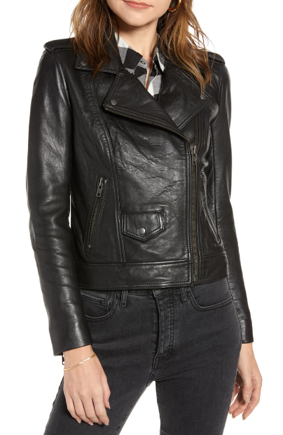 Leather Biker Jacket