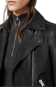 Dalby Leather Biker Jacket