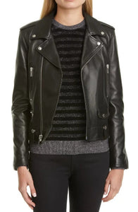 Leather Moto Jacket