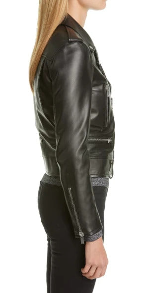 Leather Moto Jacket