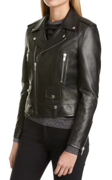 Leather Moto Jacket