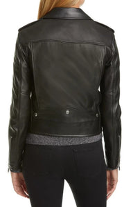 Leather Moto Jacket