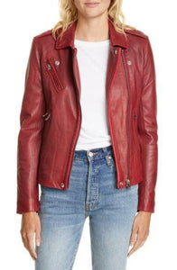 Leather Moto Jacket