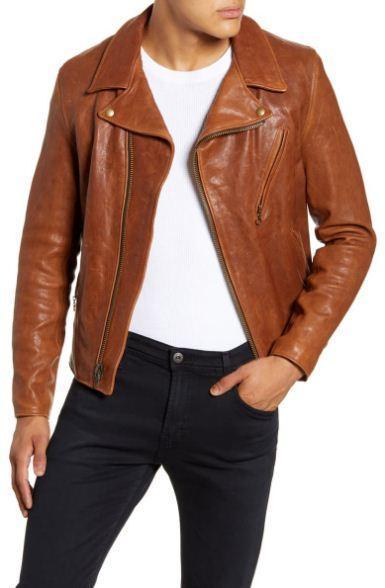 Leather Moto Jacket