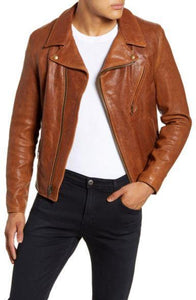 Leather Moto Jacket