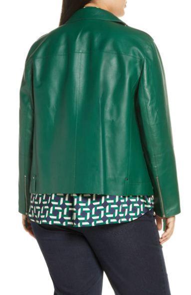 Bernice Leather Moto Jacket