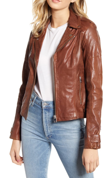 Leather Biker Jacket