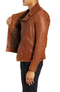 Leather Moto Jacket