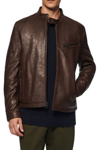 Cumberland Leather Racer Jacket