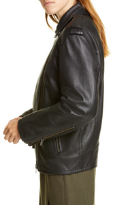 Leather Moto Jacket