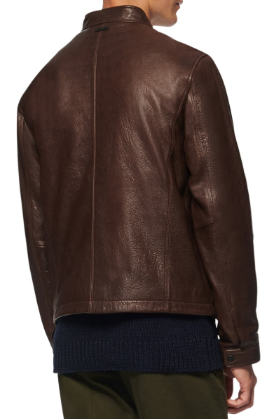 Cumberland Leather Racer Jacket