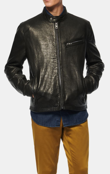 Cumberland Leather Racer Jacket