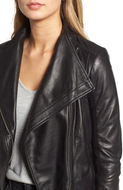 Leather Moto Jacket