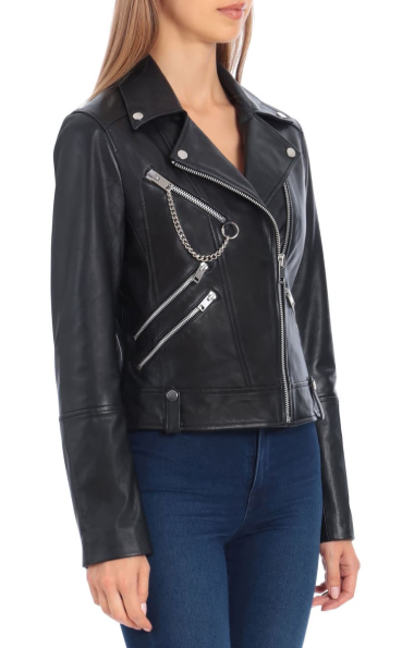 Leather Biker Jacket