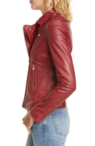 Leather Moto Jacket