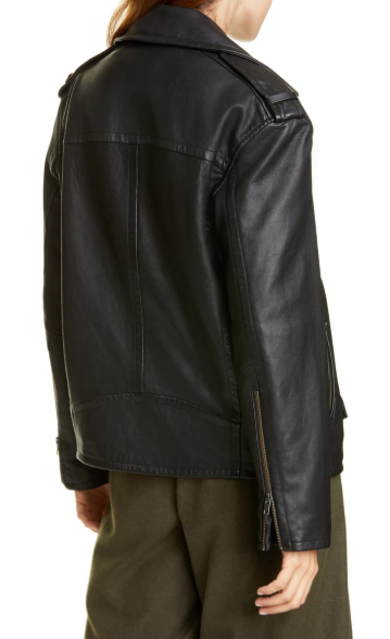 Leather Moto Jacket