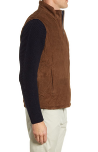 Reversible Suede Vest
