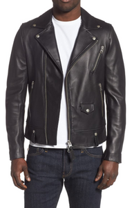 Fenton Leather Moto Jacket